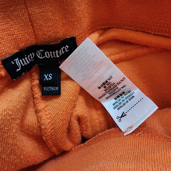❤️SOLD❤️ Juicy Couture TrackSuit Pants Orange 🍊 - Picture 5 of 7